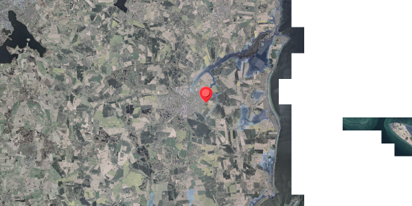 Stomflod og havvand på Rørthvej 130, . , 8300 Odder