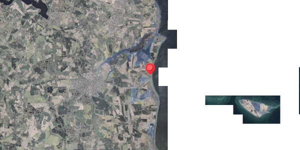 Stomflod og havvand på Samsøvej 11, . , 8300 Odder