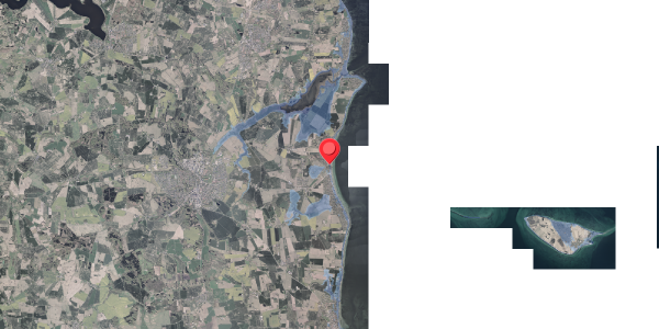 Stomflod og havvand på Samsøvej 14, . , 8300 Odder
