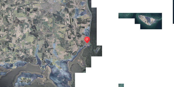 Stomflod og havvand på Skolegade 32, . , 8300 Odder
