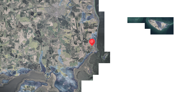 Stomflod og havvand på Skolegade 106, 8300 Odder