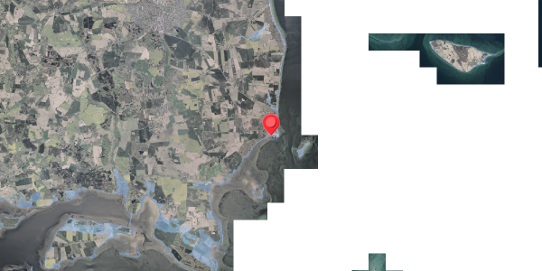Stomflod og havvand på Skovvej 1, 8300 Odder