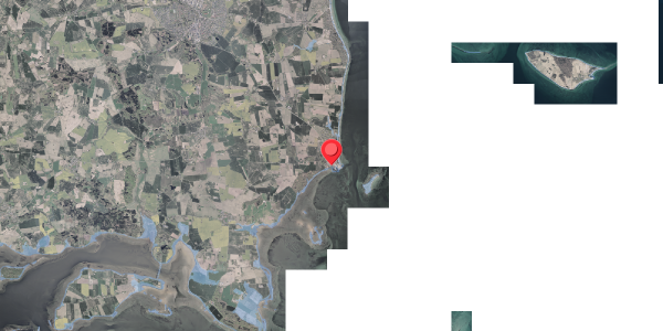 Stomflod og havvand på Skovvej 6, 8300 Odder