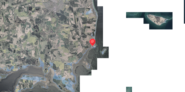 Stomflod og havvand på Skovvej 14, 8300 Odder