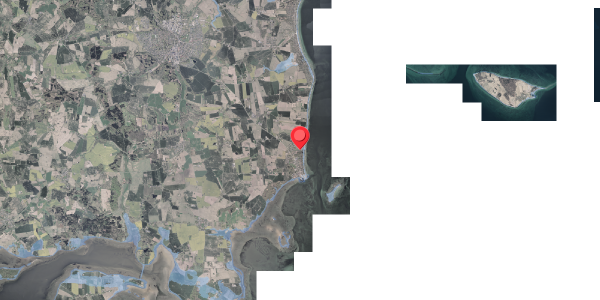 Stomflod og havvand på Spovevej 16, 8300 Odder