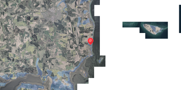 Stomflod og havvand på Spøttrup Strandvej 29, . , 8300 Odder