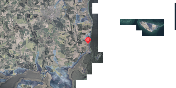 Stomflod og havvand på Spøttrup Strandvej 41, . , 8300 Odder