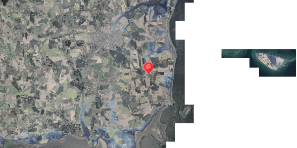 Stomflod og havvand på Stationsvej 23, 8300 Odder