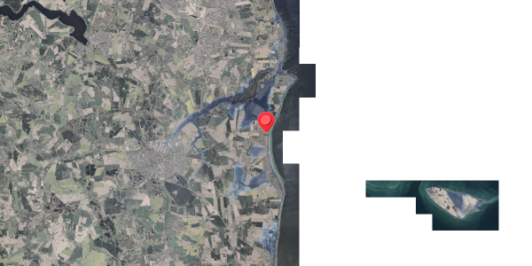 Stomflod og havvand på Strandbakkevej 12, 8300 Odder