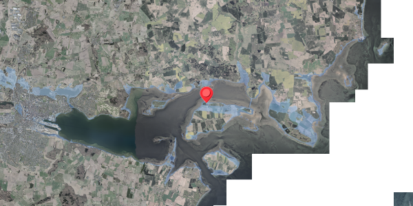 Stomflod og havvand på Strevelshovedvej 10, . , 8300 Odder