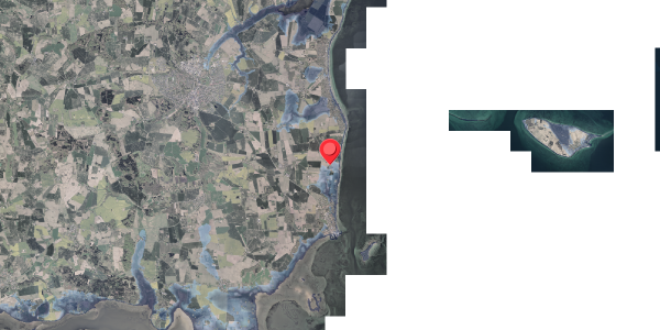 Stomflod og havvand på Toldvejen 25, 8300 Odder