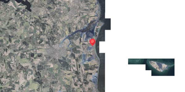 Stomflod og havvand på Treskovvej 10, 8300 Odder