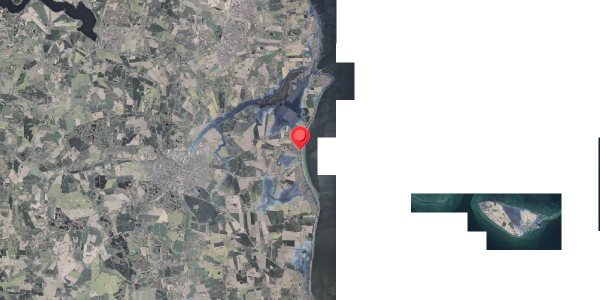 Stomflod og havvand på Tunøvej 4, 8300 Odder
