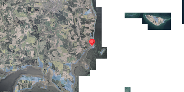 Stomflod og havvand på Vestergade 6, 8300 Odder