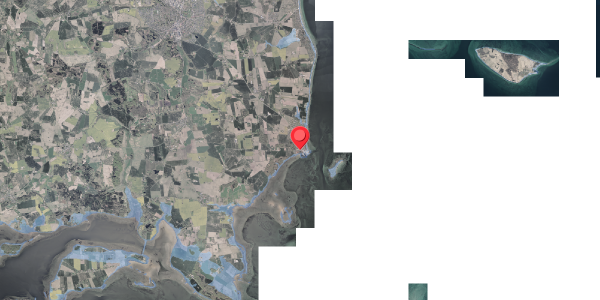 Stomflod og havvand på Vestergade 25, 8300 Odder