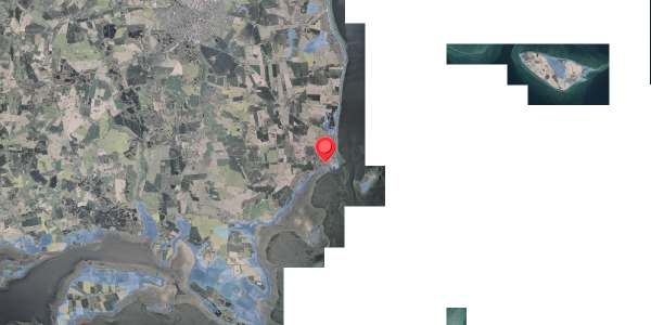 Stomflod og havvand på Vestergade 41, 8300 Odder