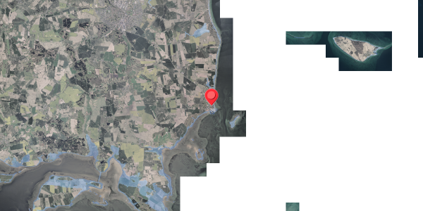 Stomflod og havvand på Villavej 1, 8300 Odder