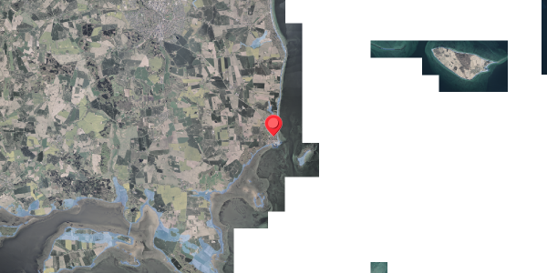 Stomflod og havvand på Villavej 1A, 8300 Odder