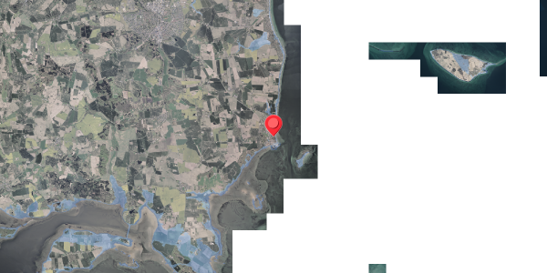 Stomflod og havvand på Villavej 12, 8300 Odder