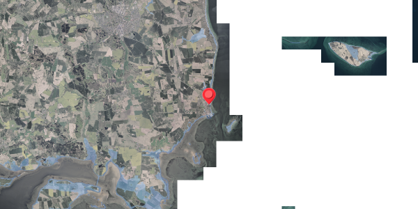 Stomflod og havvand på Villavej 32, 8300 Odder