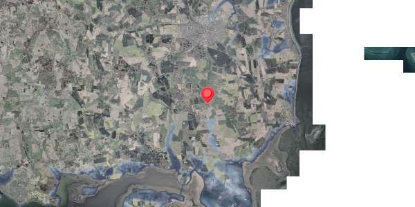 Stomflod og havvand på Vinkelager 3, 8300 Odder