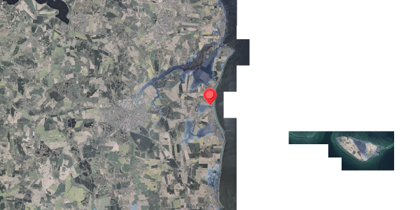 Stomflod og havvand på Vorbækvej 20, . , 8300 Odder