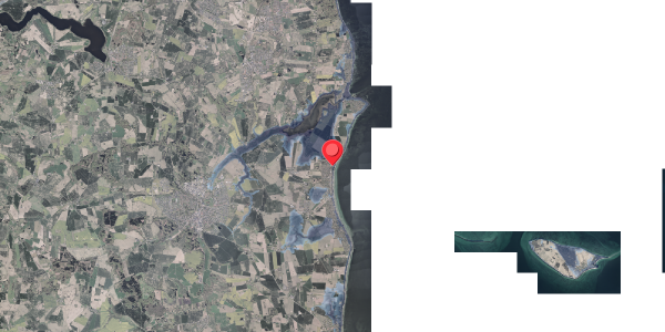 Stomflod og havvand på Østpassagen 13, 8300 Odder