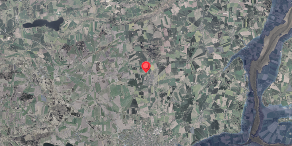 Stomflod og havvand på Gravene 7, 8981 Spentrup