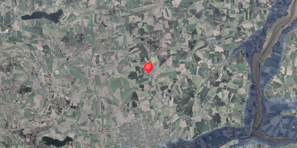 Stomflod og havvand på Modesvej 3, 8981 Spentrup
