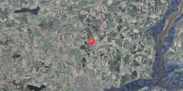 Stomflod og havvand på Modesvej 39, 8981 Spentrup