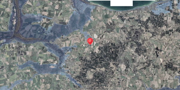 Stomflod og havvand på Auningvej 49, . , 8963 Auning