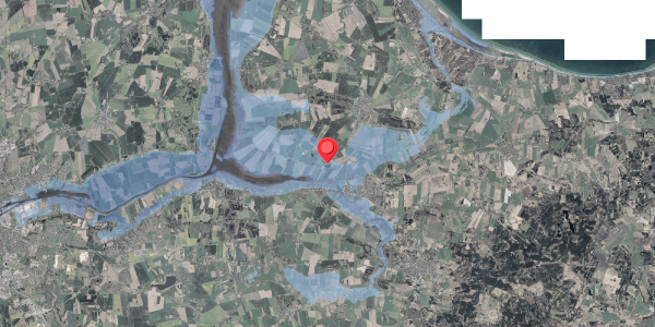 Stomflod og havvand på Bodevej 13, . , 8950 Ørsted