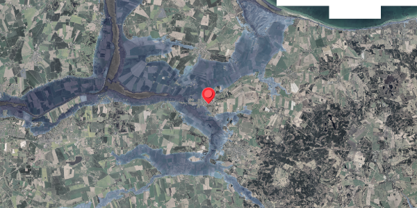 Stomflod og havvand på Fyrreparken 2, 8961 Allingåbro