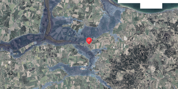 Stomflod og havvand på Fyrreparken 32, . , 8961 Allingåbro