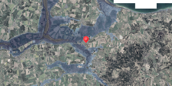 Stomflod og havvand på Fyrreparken 33, . , 8961 Allingåbro
