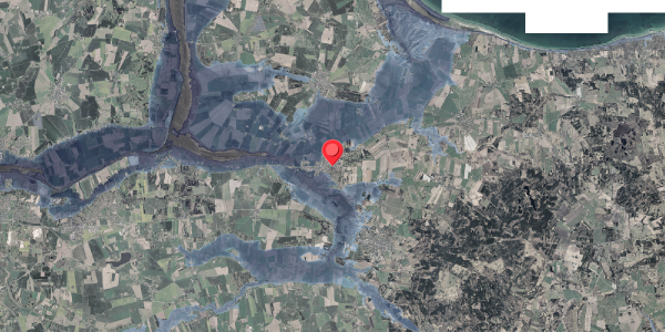 Stomflod og havvand på Fyrreparken 46, 8961 Allingåbro