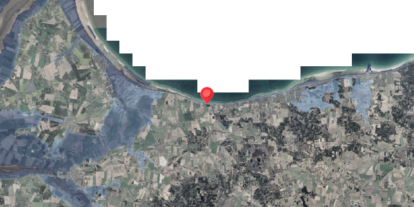 Stomflod og havvand på Havhusevej 21, 8961 Allingåbro