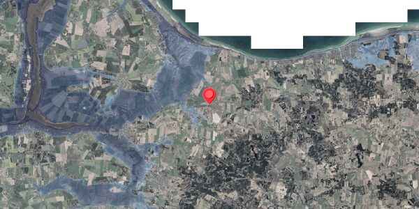 Stomflod og havvand på Langgade 14, . , 8961 Allingåbro