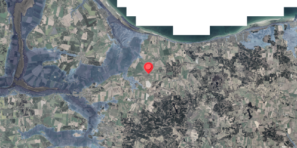 Stomflod og havvand på Langgade 58, . , 8961 Allingåbro