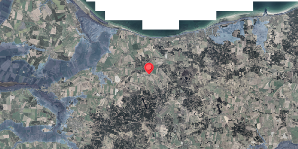Stomflod og havvand på Munkhusevej 13, . , 8961 Allingåbro