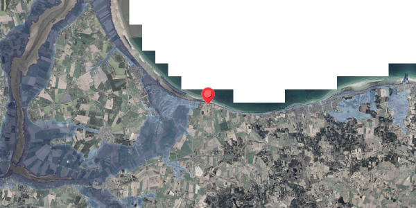 Stomflod og havvand på Over Stranden 12, . , 8961 Allingåbro