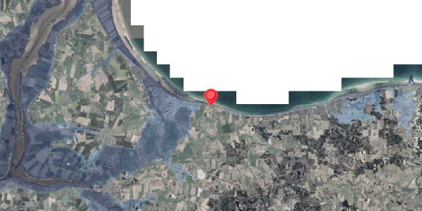Stomflod og havvand på Over Stranden 19, . , 8961 Allingåbro