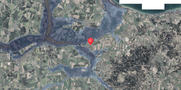 Stomflod og havvand på Tøjstrupvej 21, 8961 Allingåbro
