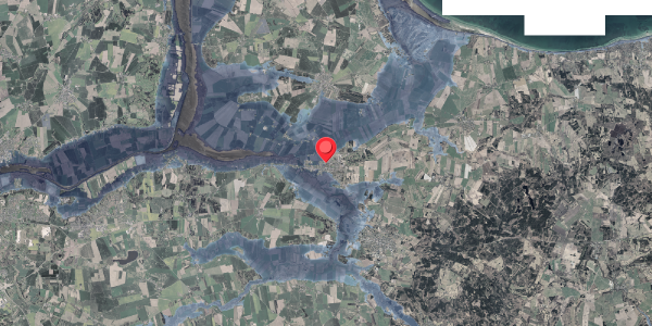 Stomflod og havvand på Udsigten 13, . , 8961 Allingåbro