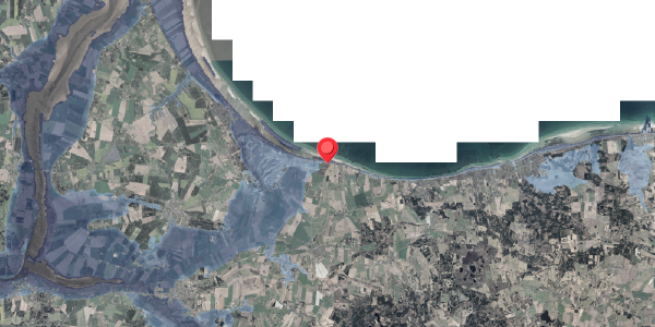 Stomflod og havvand på Vikkevej 3, 8961 Allingåbro