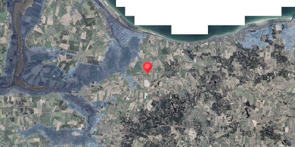 Stomflod og havvand på Østerled 2, . , 8961 Allingåbro