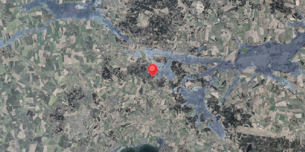 Stomflod og havvand på Agernvej 14, 8410 Rønde