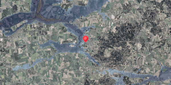 Stomflod og havvand på Ahornvej 4, 8963 Auning