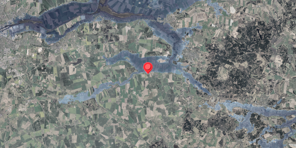 Stomflod og havvand på Allingvej 17, 8963 Auning