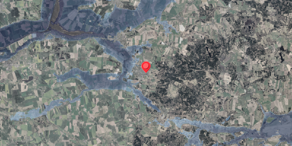 Stomflod og havvand på Buevej 3, . , 8963 Auning